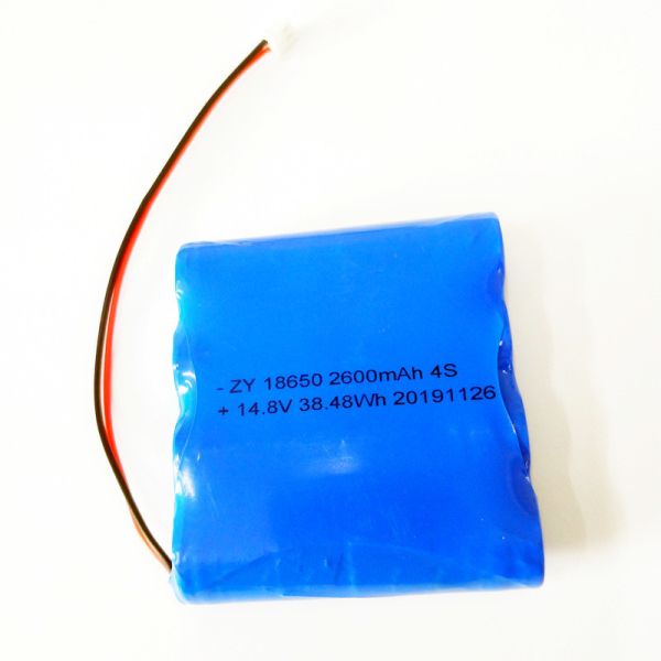 Rechargeable 18650 Battery Pack |1000 Times 4S 14.8V 2600mAh 18650 Lithium Battery Pack for Portable Electronics | China OEM Manufacturer
