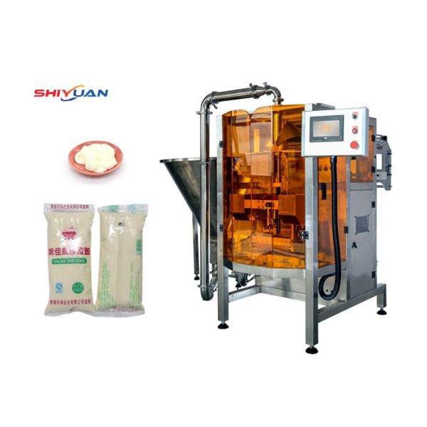 3kw Liquid Automatic Packing Machine For Ketchup Honey Water Milk
