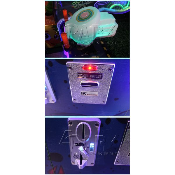 Crazy Water II Amusement Park Products water shooting game machine