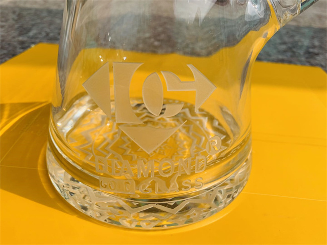Отделяемая стеклянная куря толщина 7mm труб водопровода 18 дюймов Beaker
