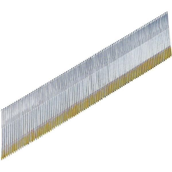 Calibre 15 34 graus de Brad Finishing Nails Eletro Galvanized angular