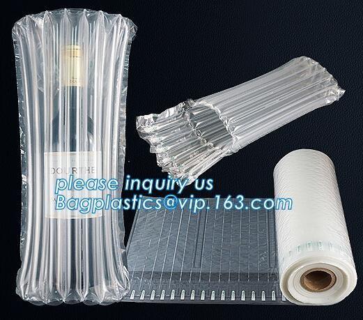 inflatable air bag for wine bottle, wine bottle air bag transport protective shock resistant cushion hand bag packaging,