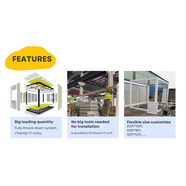 Boxspace Container For Housing Shipping Container Home 20ft Flat Pack Container Prefab Mobile House Space Capsule House
