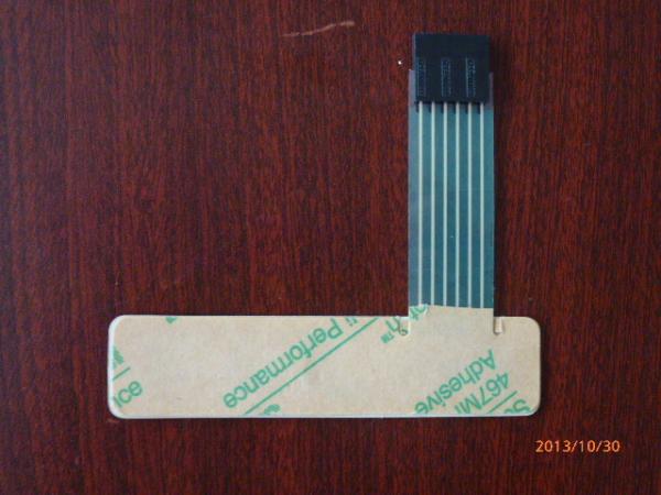 Painel tátil do interruptor de membrana da abóbada do metal do equipamento médico do OEM com cabo liso