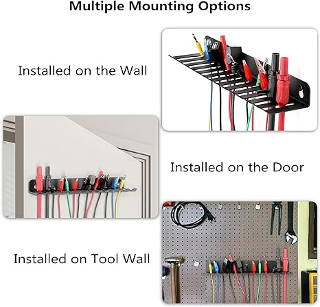 Управление кабелями с вставкой болта Тип кабельных крючков 11 кабельных слотов Железные стойки кабелей