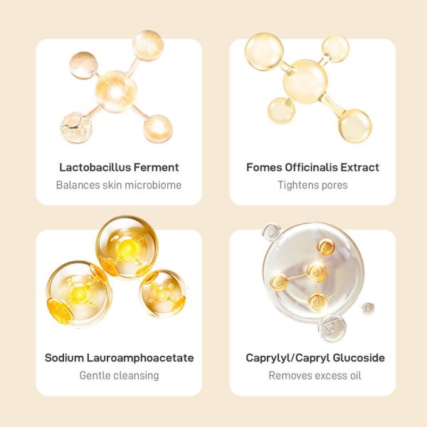 OEM ODM Brand Deep Cleansing Vitamin C Foam Facial Mousse Oil-Control Foam Cleanser Hyaluronic Acid Foam Facial Wash