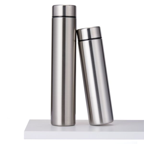 17 Oz slim Personalized Stainless Steel Water Bottles Single Wall BPA Free