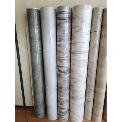 High Gloss Marble Effect PVC Membrane Foil For Interior Decoration