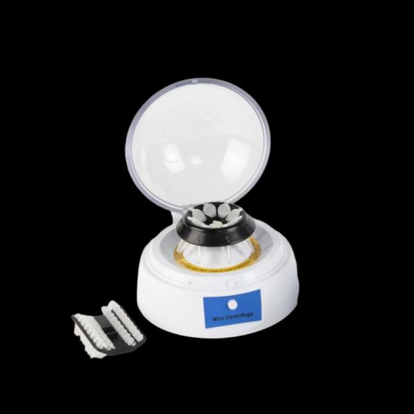 Low Noise Mini Centrifuge Machine 7000rpm Portable Centrifuge Machine For 1.5 / 2ml 0.5ml 0.2ml tube