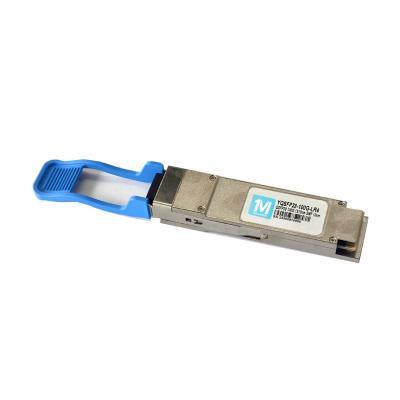 QSFP28-100G-LR4 DDM Compatible 1310nm Optical Module for Speed Data Transmission over 10km Distance