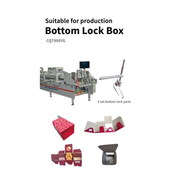 CQT 900YG-2 высокопроизводительная предварительно сложенная машина для изготовления волнистых коробок с нижним замком