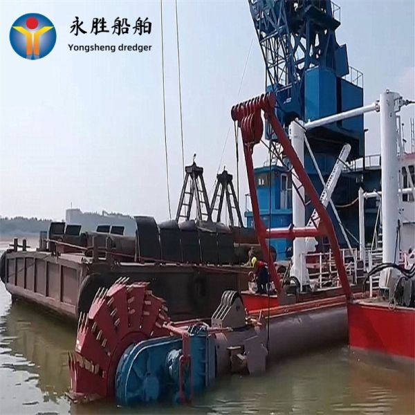 350m3/H  Bucket Wheel Dredger For Dredging And Mineral Extraction