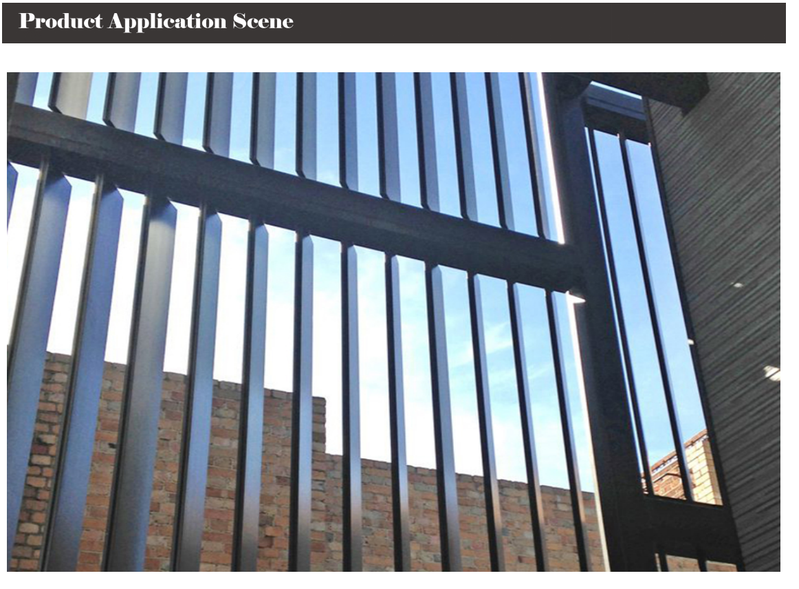 Outdoor Aluminum Sun Shade Louvers Vertical Rustless Smart Control