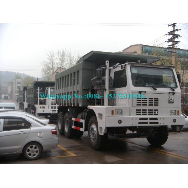 Sinotruck HOWO mining dump truck 70tons 6*4 371HP off road tipper truck ZZ5707S3840AJ
