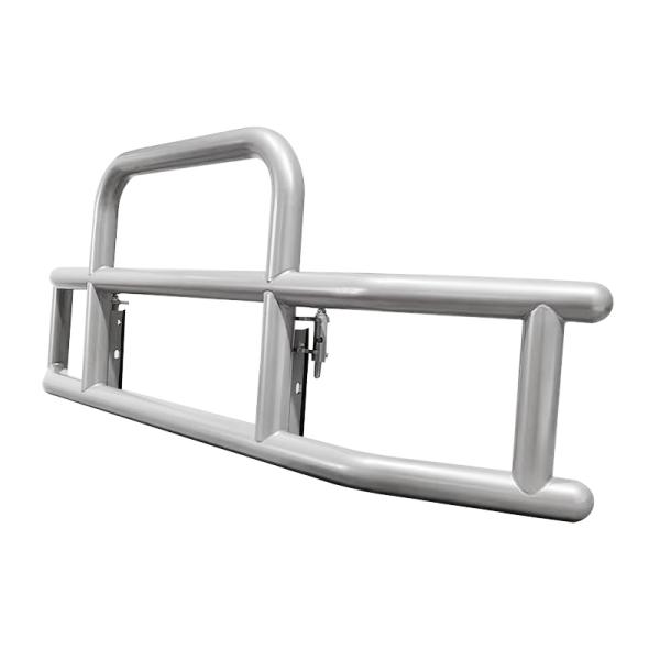 Parachoques delantero de acero plateado esmerilado para camión pesado, para Cascadia, Volvo, Peterbilt