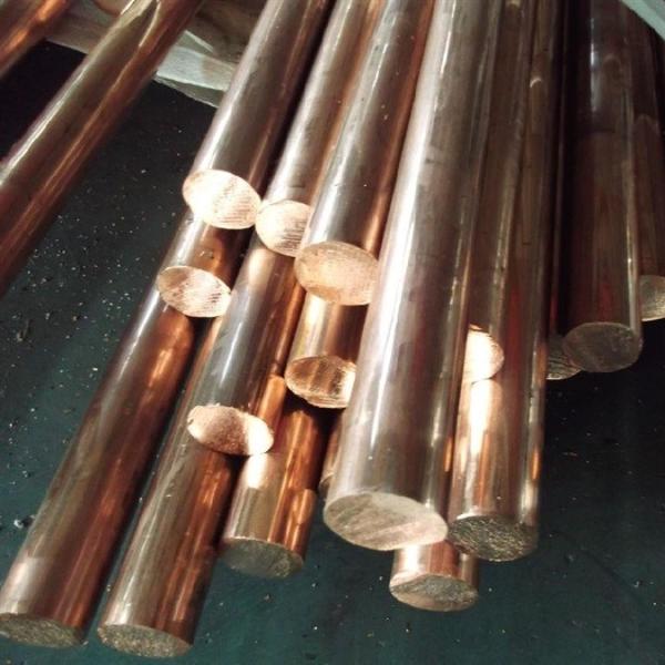Barras redondas de cobre ASTM C10200 C11000 C10100 C110 Diâmetro 4-300 mm
