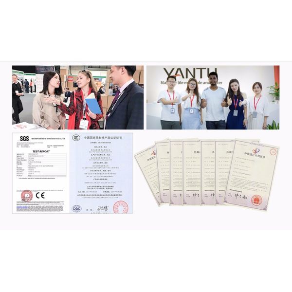 4000PA Suction Power YANTU V01 Portable Handheld Black Car Vacuum Cleaner for Car 12V