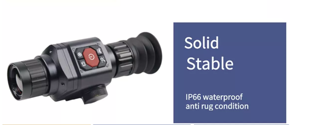 Outdoor Thermographic Telescope , Hunting Thermal Imagery Night Vision Monocular
