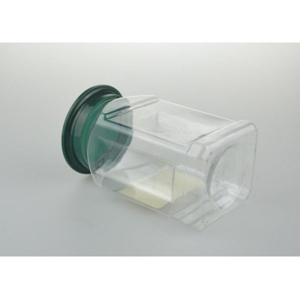 Любимчик зеленого качества еды прозрачного основания крышки материальный миниый ясный Jars 410 Ml для жидкости