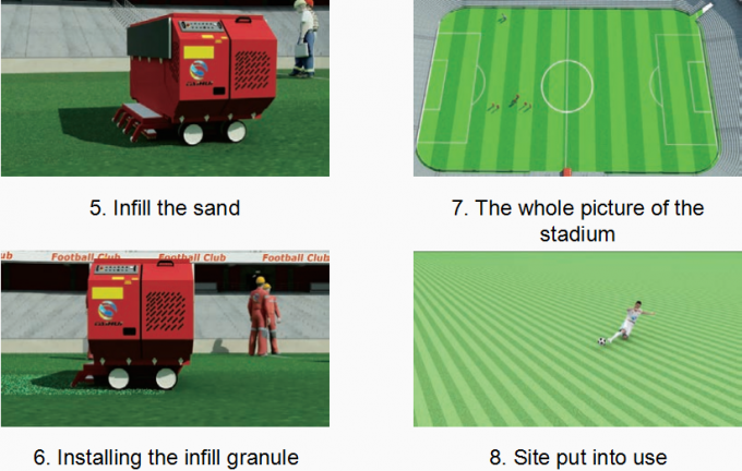 Closed Cell Foam Two Sides Grooved 10mm Artificial Turf Shock Pad(图7) 10мм 15мм 12мм искусственный травяной шокпад подкладка сертифицированная ФИФА