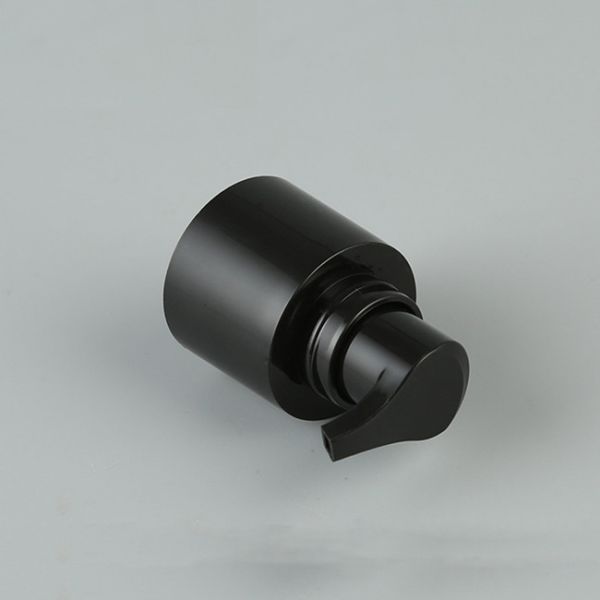 20/410 de tratamento cosmético com nervuras do preto fino do pulverizador da névoa 24-410 bombeia a tampa dos PP