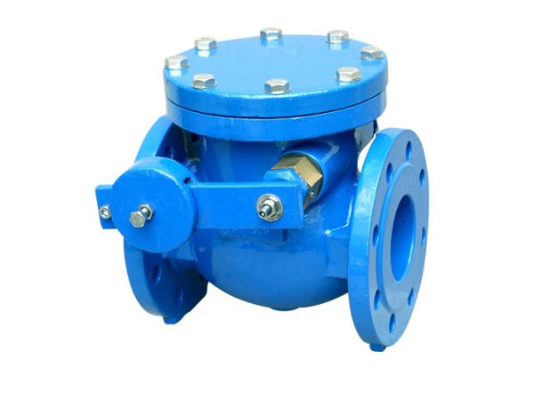 Double Flange Industrial Check Valves BS5153 L / W For Water Oil Steam