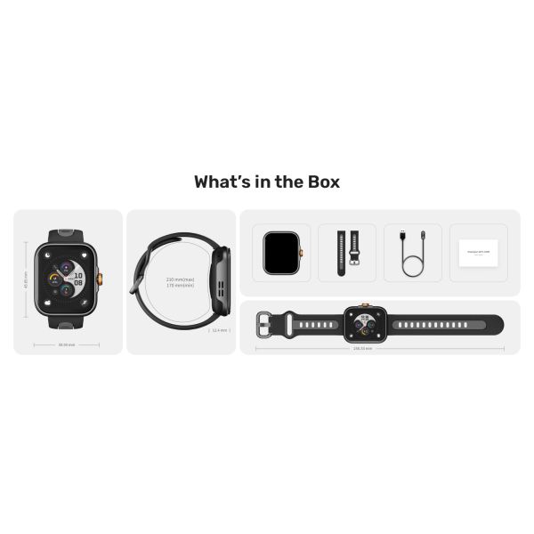 GPS Sport Smart Watch 1.78 pulgadas IP68 Fitness Tracker Reloj inteligente S216