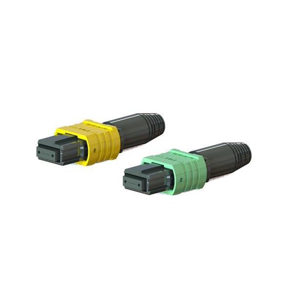 Connecteur MPO à fibre optique mini taille pour la communication par fibre