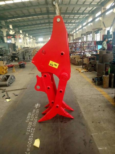 Wood Steel Stone Hydraulic Rock Grab For Excavators Versatile AppliC-A-Tions