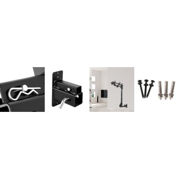 Стенная стойка для снегоходов и велосипедов