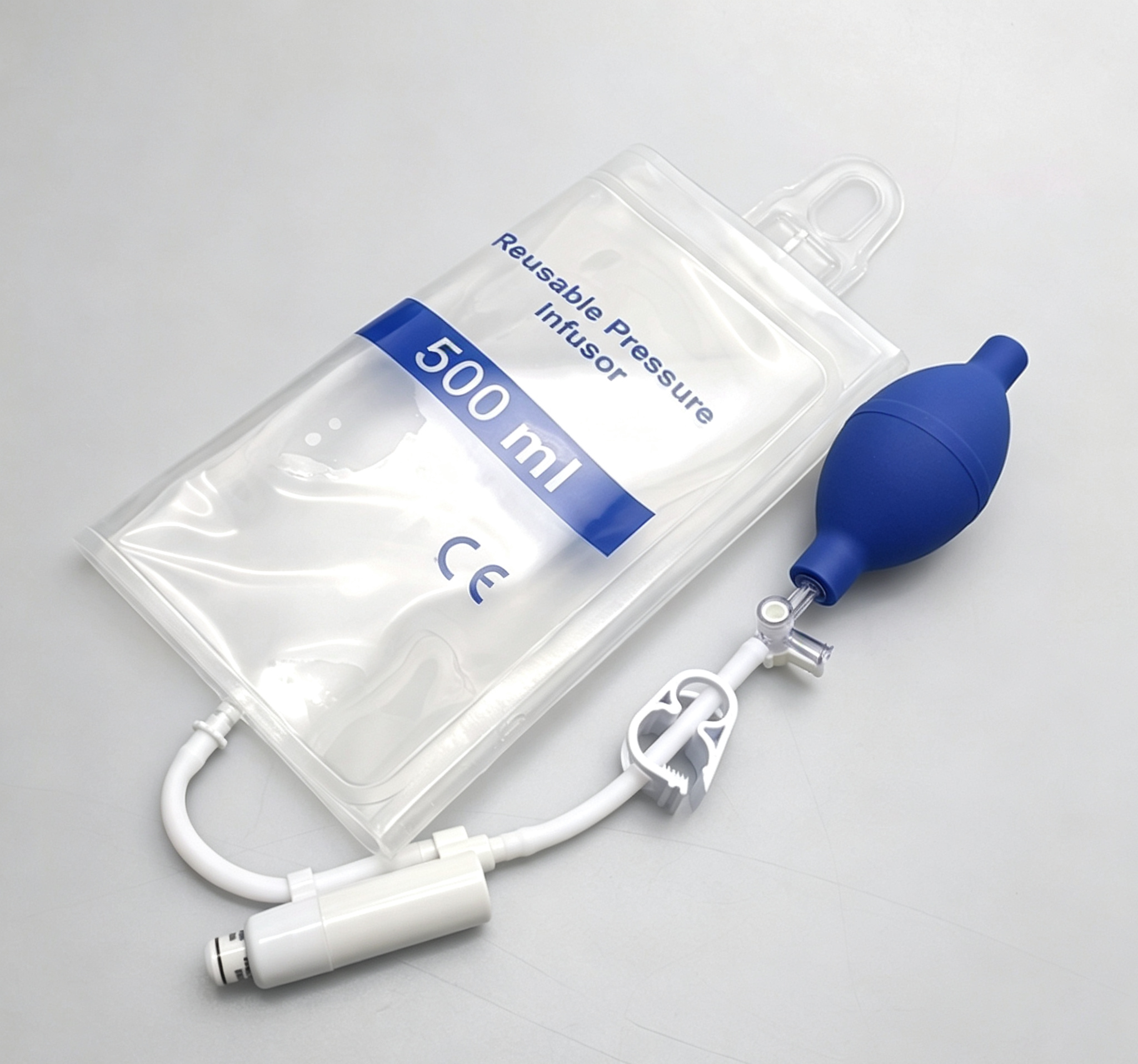 Clear Pressure Infusion Cuff TPU 500ml Pressure Infusion Bag Reusable