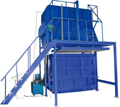 Máquina de espuma religada personalizável para 15m3 Volume de agitação a 40r/h Capacidade produtos de espuma de plástico reciclado