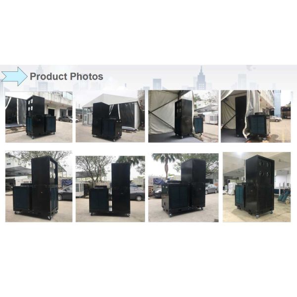 120000BTU Industrial AC Units Packaged Air Conditioners For Temporary Climate Control