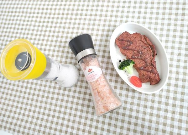 Acessórios de cozinha Garrafa de vidro de mistura de sal e pimenta