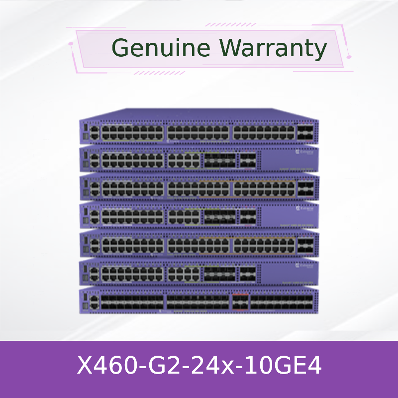 ExtremeSwitching X460-G2-24x-10GE4-Base Advanced Fixed-Form Switch for Secure Edge Access