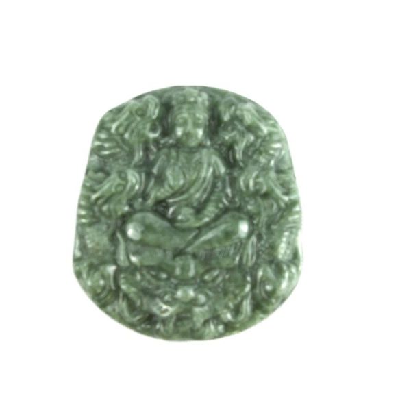 Natural Emerald Carving Dragon Lucky Amulet Pendant Necklace For Women Men Bracelet Jade Jewelry With Meaningful Symbols