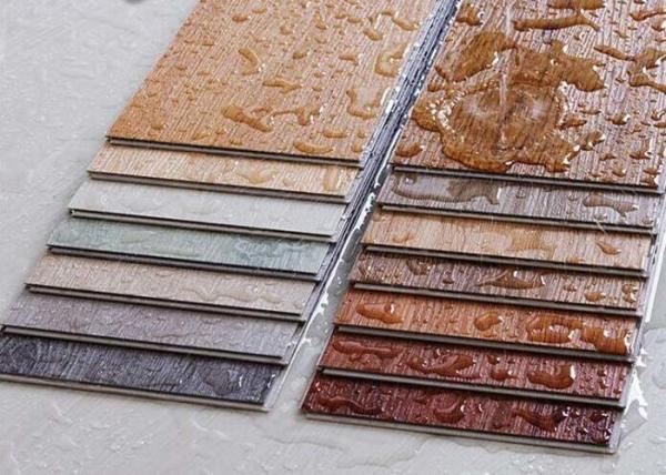 Interlock 0.3mm Wear Layer 5mm SPC Vinyl Flooring