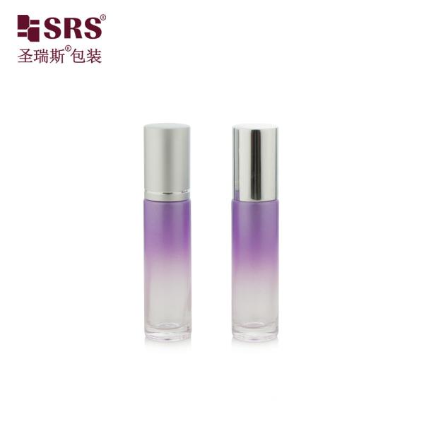 Paint Custom Gradient Color Empty Glass Roll On No Leakage Roller Bottles Essential Oil 10ml