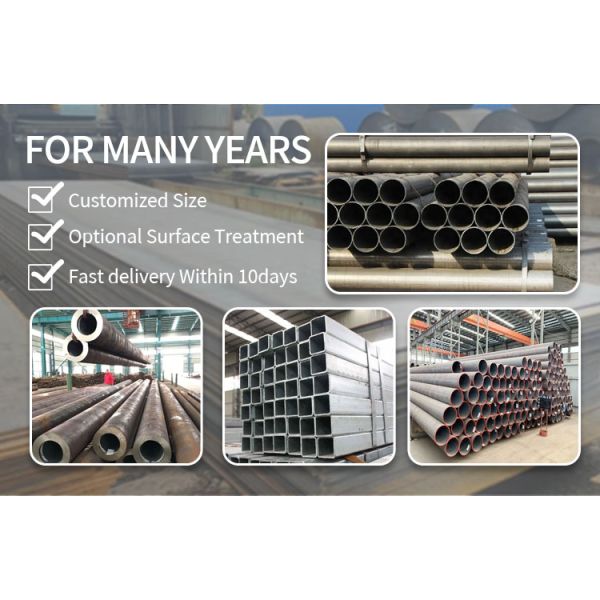 Hot Rolled Galvanized Square Carbon Steel Pipe for Fluid/Boiler/Hydraulic/Structure