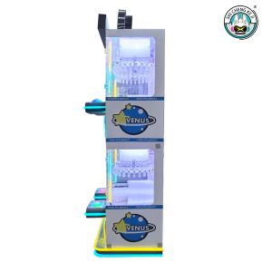Double Magic Clip Indoor Coin Operated Arcade Machines Fun Claw Clip Gifts Game