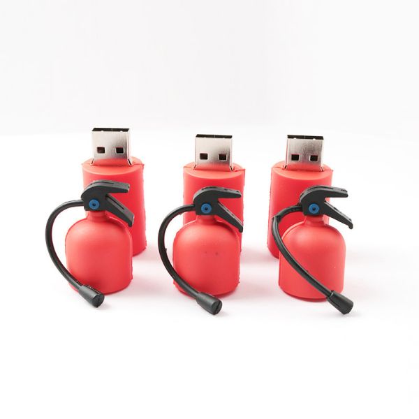 персонализированная огнетушителем вспышка Usb 3D управляет 3,0 2,0 32GB 64GB 30MB/S
