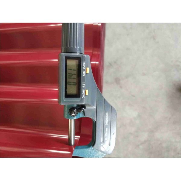 Color Coated Corrugated Metal Siding Panels for Roofing and Wall Cladding