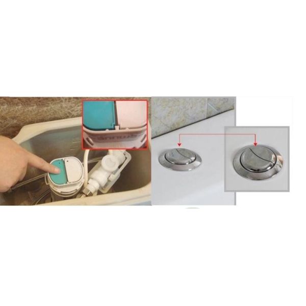 Luxury Commode Single Piece Toilet Bowl SWC311 730*410*720 Mm Ceramic Material