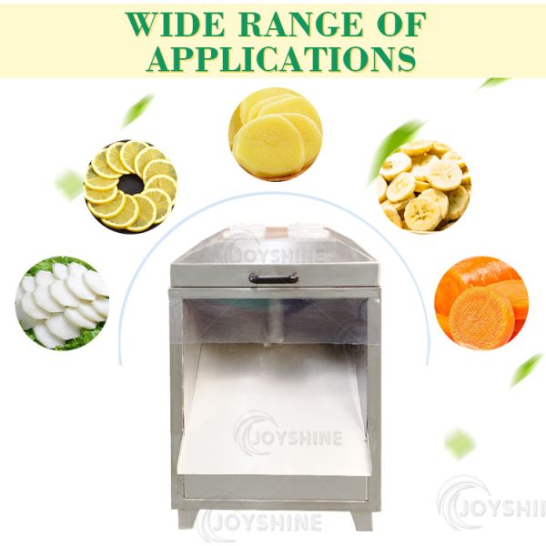 Stainless Steel Plantain Chips Cutter Machine For Fruit Vegetable Slicing