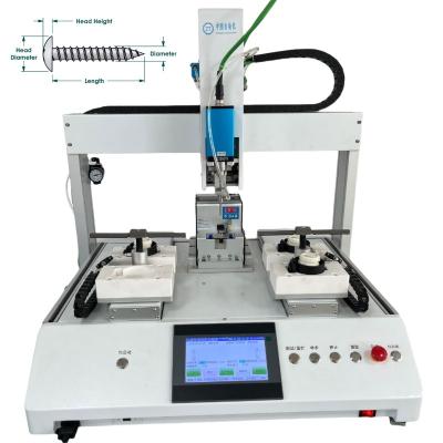 Servo motor de 4 eixos máquina de bloqueio automático de parafuso para telemóvel