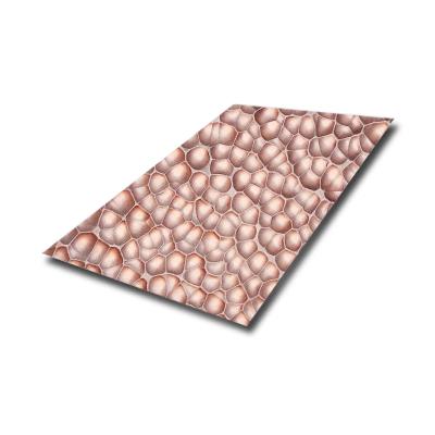 Latest Design Handmade Custom Wall Decorative Metal Plates 304 Stainless Steel Hammered Honeycomb Metal Sheet