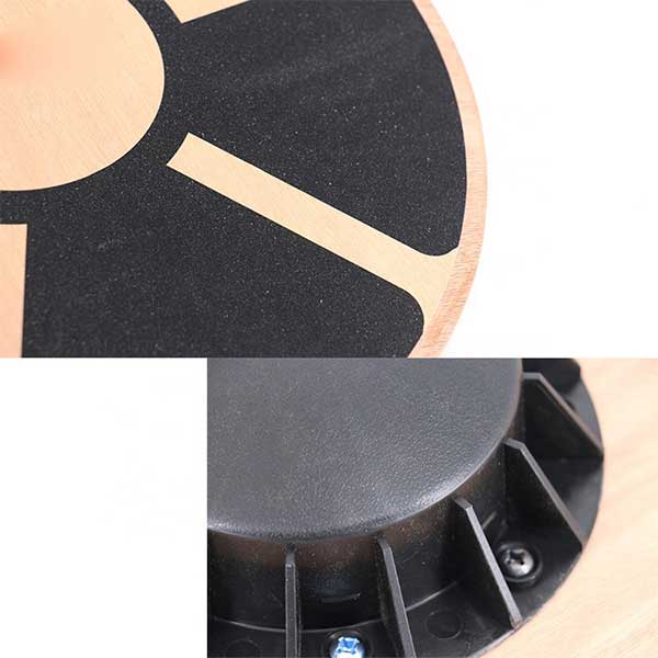 Diameter 39.5cm Wooden Round Balance Wobble Board , Wooden Rocker Board