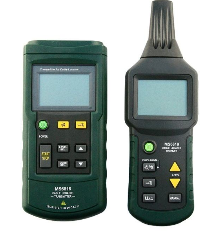 MS6818 Advanced Wire Tester Tracker Multi-Function Cable Detector 12~400V Pipe Locator Meter