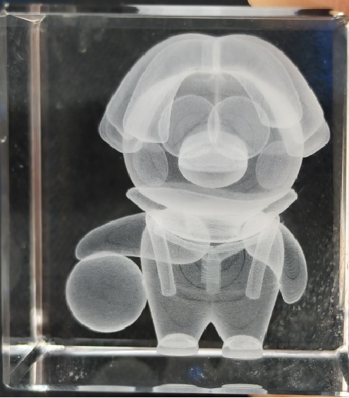 Factory Price Portable CNC Metal Plastic UV 3D Trophy Crystal Acrylic Jewelry Laser Marking Printing Engraving Carving Machine