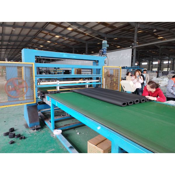 Rubber Foam Pipe Sheet Production Line Designed to Meet Demands of NBR PVC Rubber Foam Insulation Tubes Pipes and Sheets